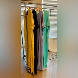 4 DRESS BUNDLE SIZE 3X, LOUNGEWEAR, COMFORTABLE WITH POCKETS $30